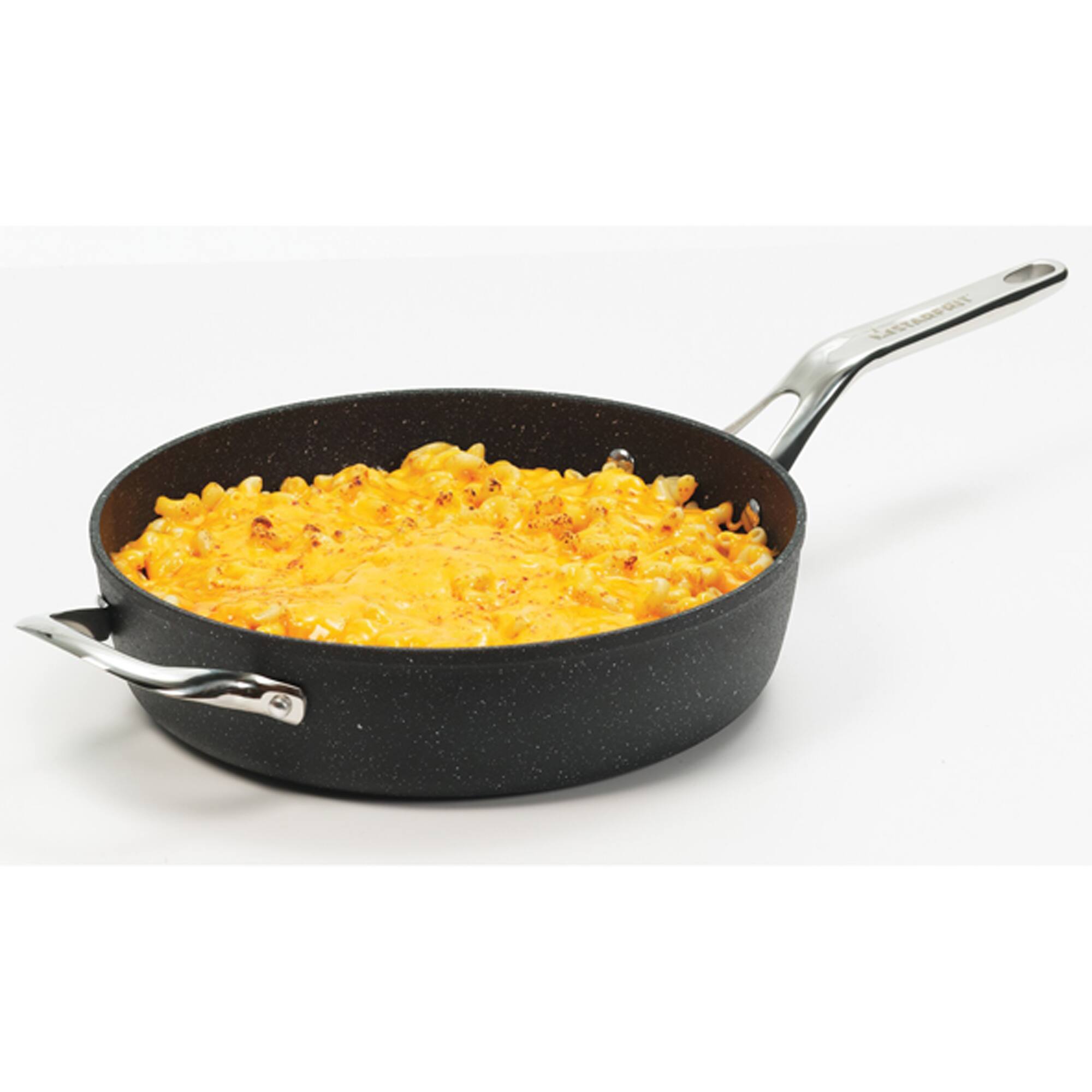 THE ROCK by Starfrit 10-Piece Cookware Set With Stainless Steel Handles